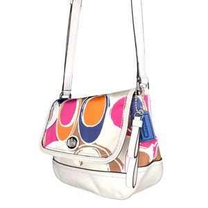 Coach crossbody bag 9” L x 7” H x 3.5 “D